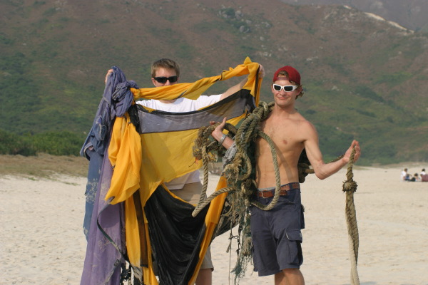 Trashed Beach
