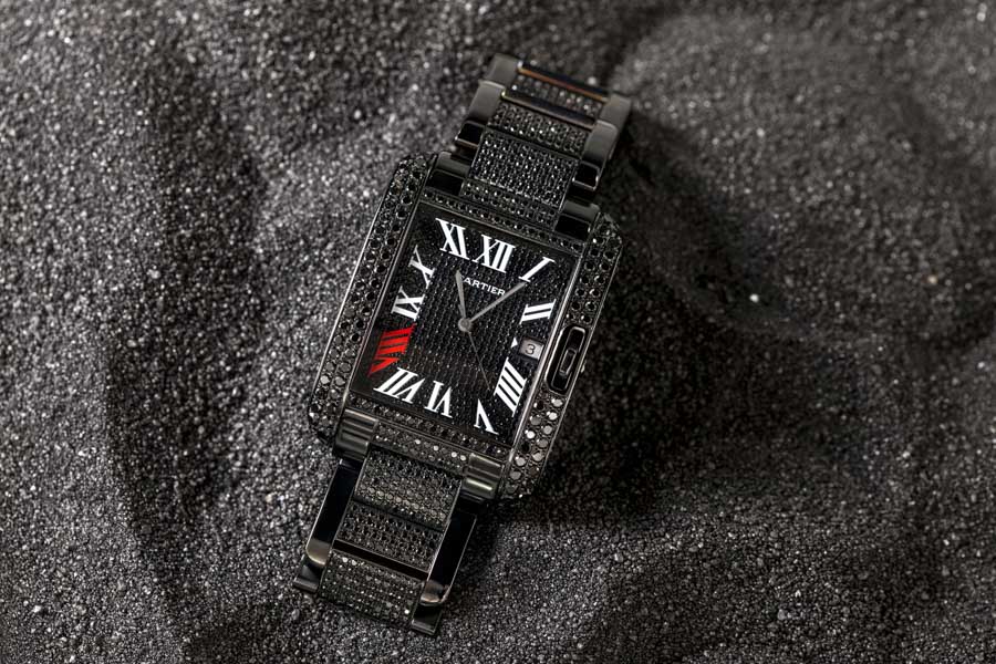 High end watch photography
